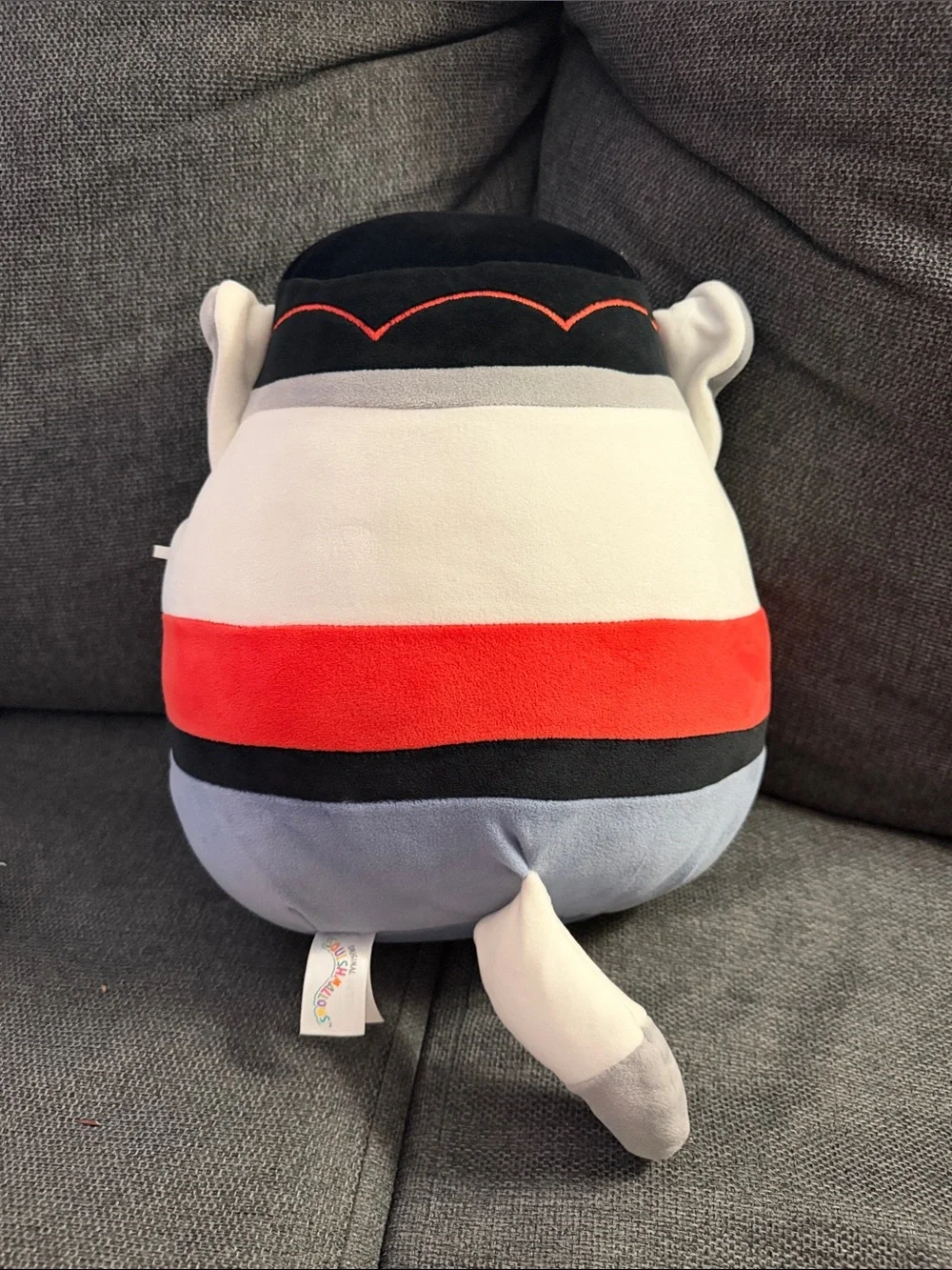 Squishmallows Grey & Red Nutcracker Animal Plush